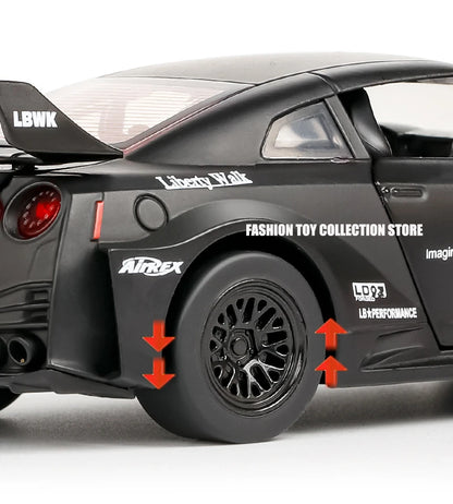 1: 32 GTR-CSR2 Fast and Furious Alloy Car Model Diecasts