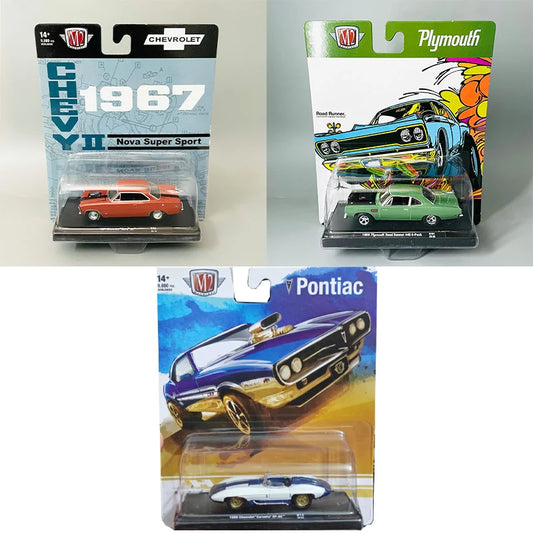 M2 Machines 1/64 Limited Edition Alloy Die-Cast Muscle Car