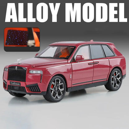 1/24 Rolls Royce Cullinan SUV Alloy Luxury Car