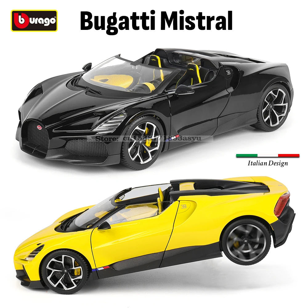 Bburago 1:18 Bugatti Mistra Bolide Divo