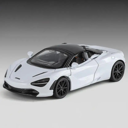 1:32 McLaren 720s Supercar Sports Alloy Diecast Model Car Sound & Light High Simulation Hobby Collection Birthday Gifts For Boy