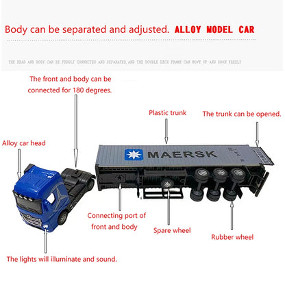 1:36 Diecast Alloy Truck