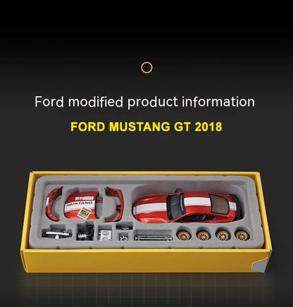 CCA DIY Customizable 1:43 Scale Ford Mustang Alloy Car Model Kit