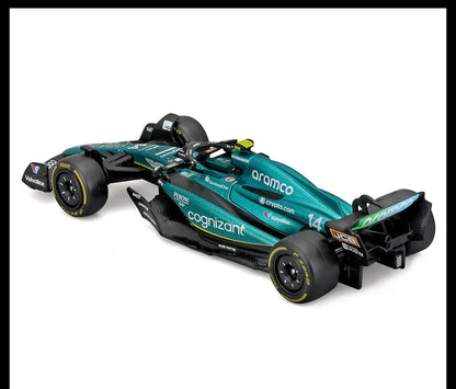 Bburago 2024 1:43 Aston Martin Amr23 F1 Car #14 #18 Rb19 Las Vegas   Racing Edition