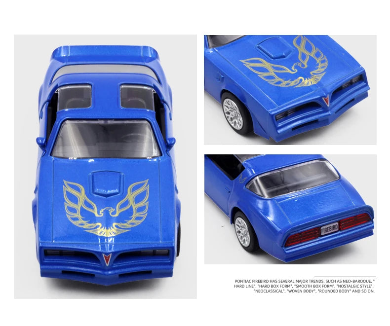 1:36 Metal Diecast Car Model Repilca 1978 Pontiac Firebird