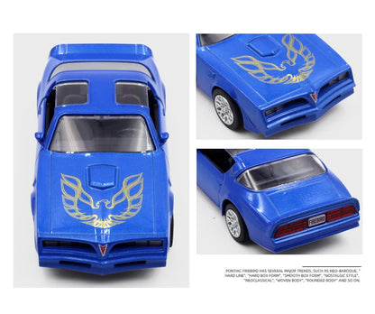 1:36 Metal Diecast Car Model Repilca 1978 Pontiac Firebird