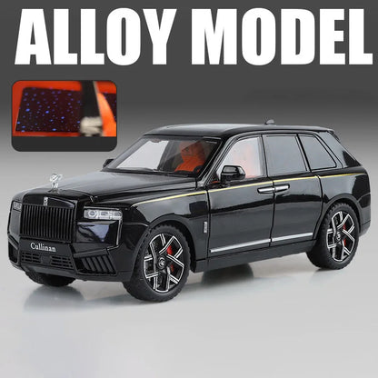 1/24 Rolls Royce Cullinan SUV Alloy Luxury Car