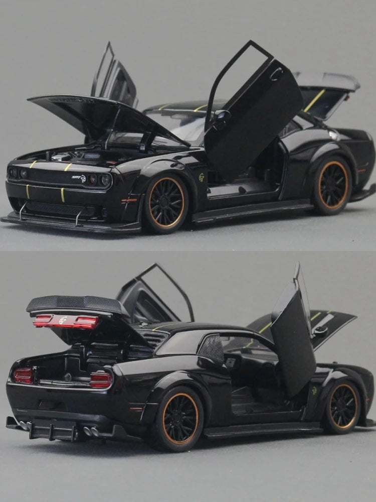 1:32 Dodge Challenger SRT Redeye Hellcat Alloy Musle Car
