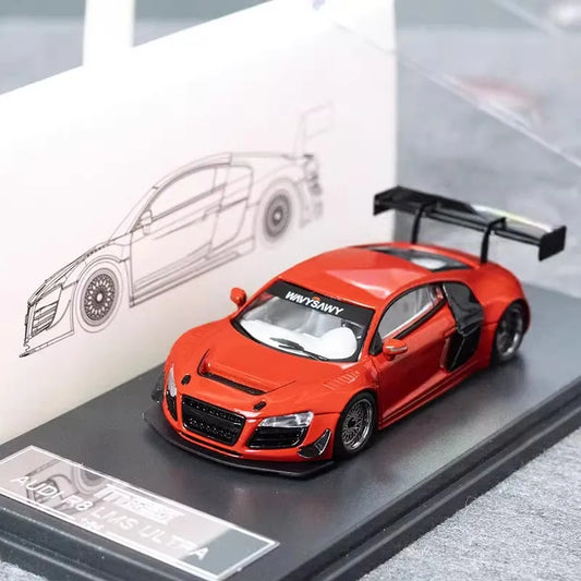 Le Man Fang 1:64 R8 LMS ultra Diecast Model Car