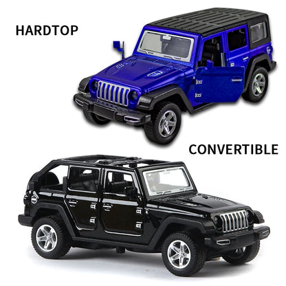 1:36 Alloy JEEPS Wrangler Car