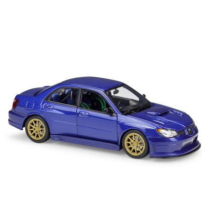 WELLY Diecast Car 1:24 Scale SUBARU WRX STI