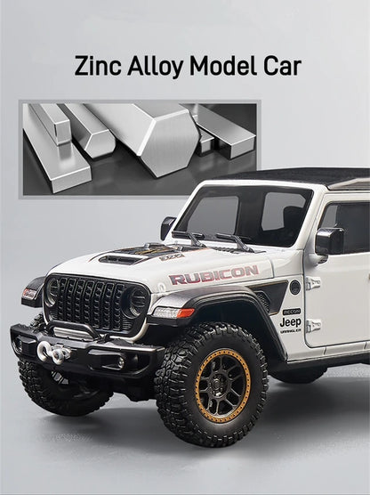 1:18 Jeep Wrangler Rubicon SUV Alloy