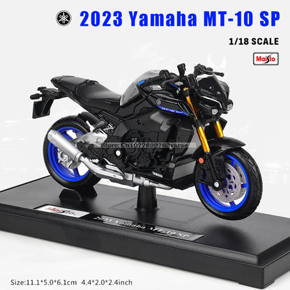 Maisto 1:18  NINJA H2R KTM RC 390 YZF-R1 Naked V4 S  YAMAHA MT-07 2018 motorcycle