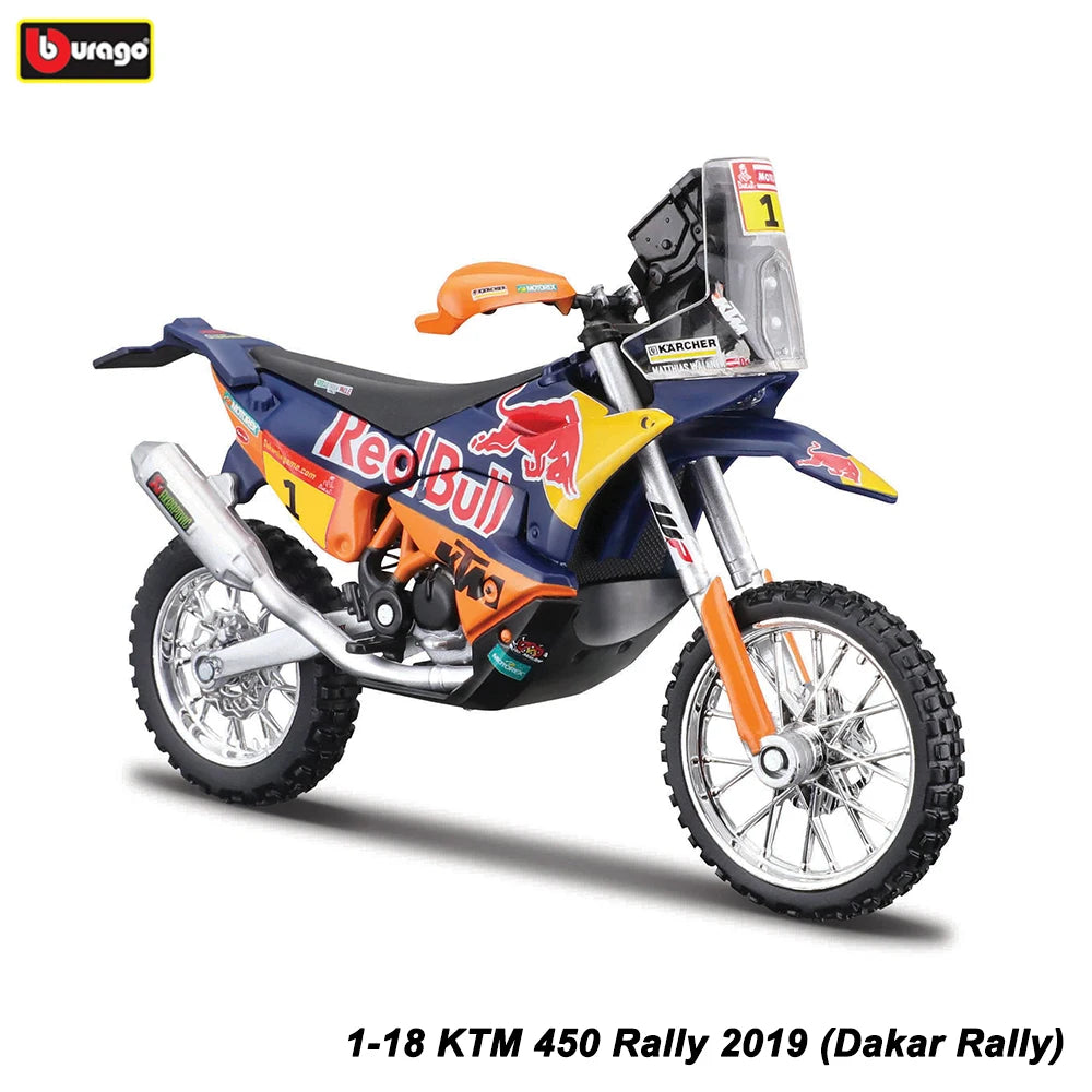 Bburago 1:18 simulation alloy motorcycle Honda Africa Twin Adventure authorized  model toy car gift collection