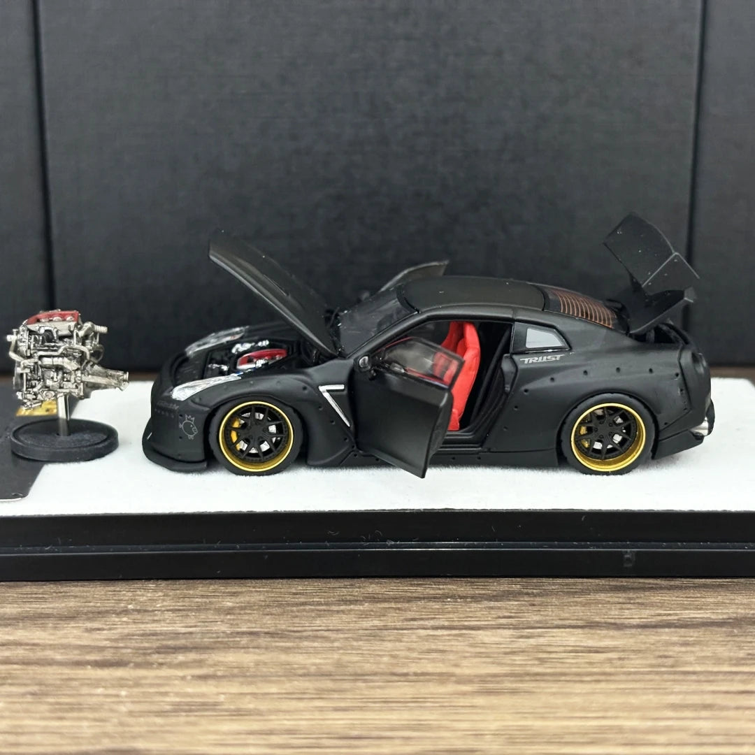 PGM 1/64 R35 Matte Black  Limited Edition