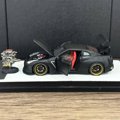 PGM 1/64 R35 Matte Black  Limited Edition