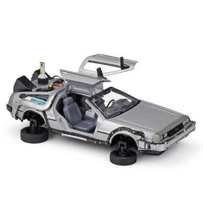 WELLY Diecast 1:24 Scale Model Car Toy DMC-12 For Movie Back to The Future