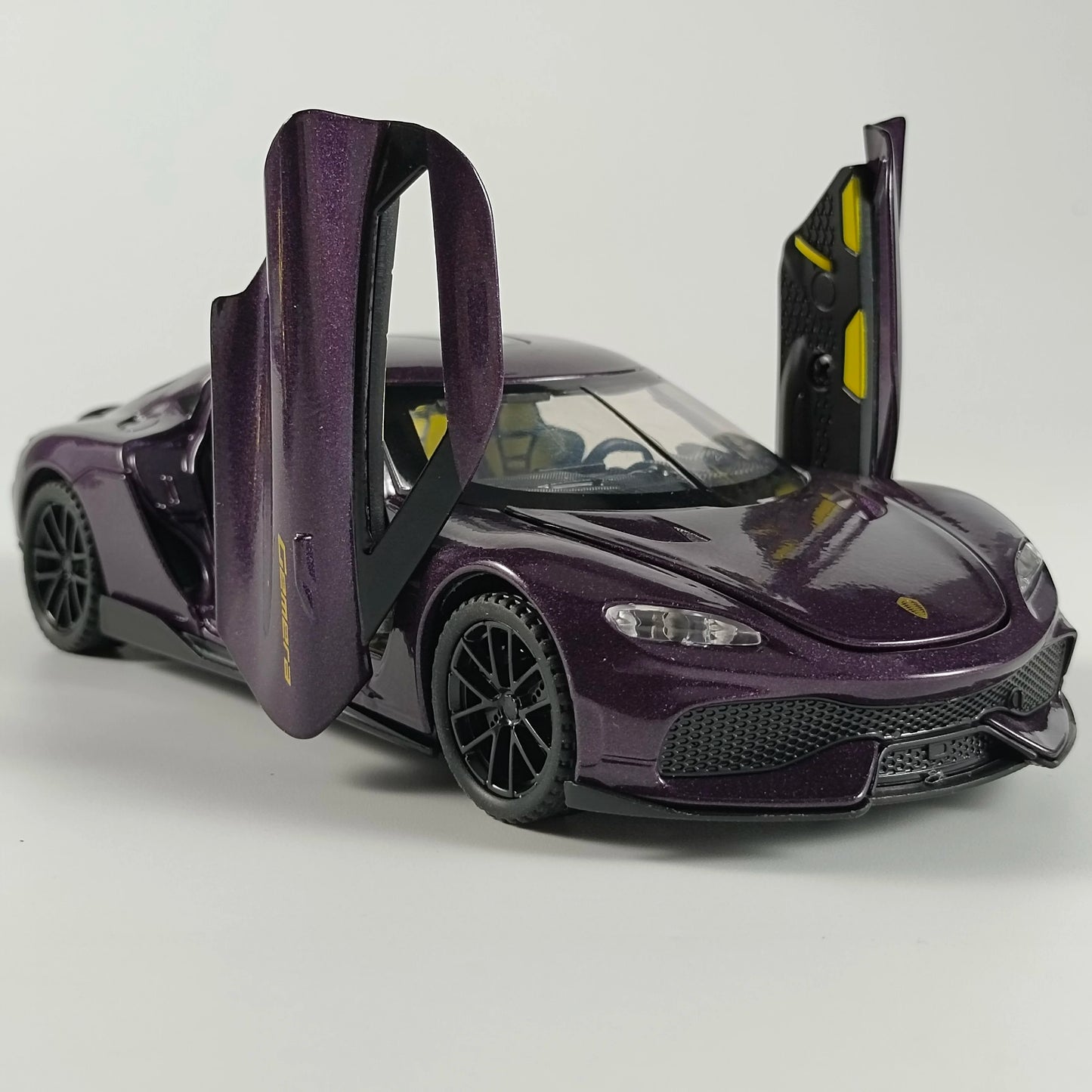 1:32 Gemera GT Super Sports Car Alloy Diecast Model Sound & Light Pull Back Toy Collection Of Hobby Decorative Fine Ornaments