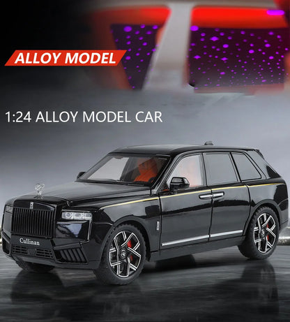 1:24 Cullinan SUV Alloy Scale Car Model Diecast