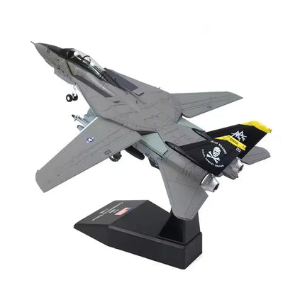 1/100 Scale Military Model Toys F14 F 14 Pirate Tomcat F-14