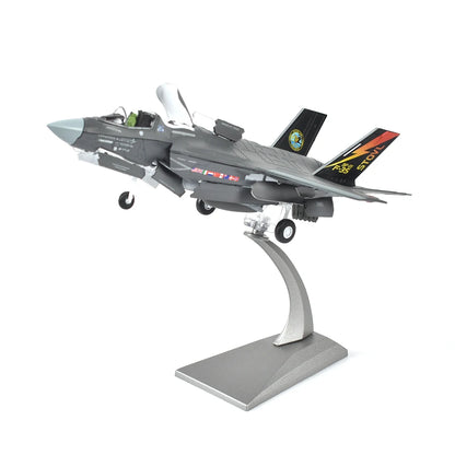 JASON TUTU 1/72 Scale Diecast Metal  F35B Fighter F-35 Lightning II Aircraft