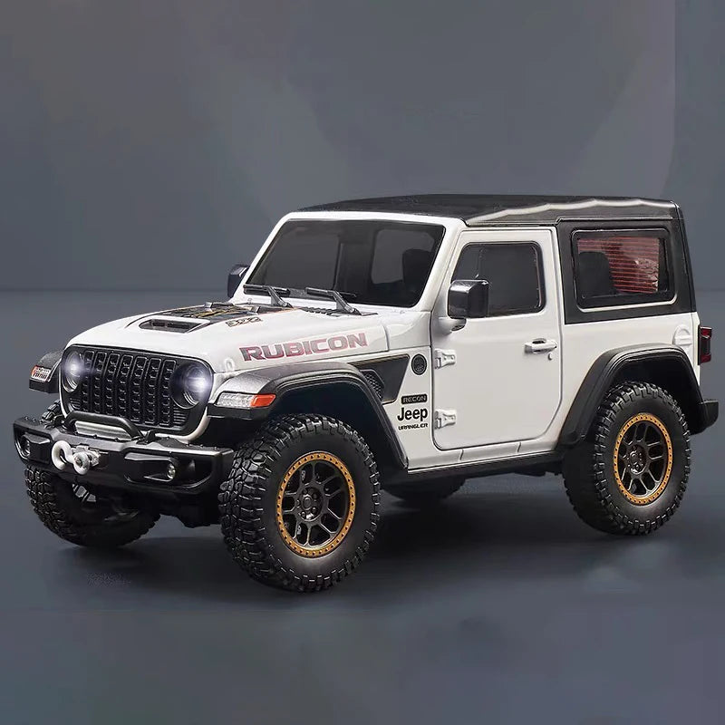 1:18 Jeep Wrangler Rubicon SUV Alloy