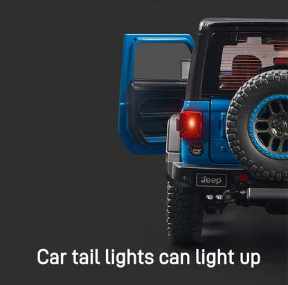 1:18 Jeep Wrangler Rubicon SUV Alloy