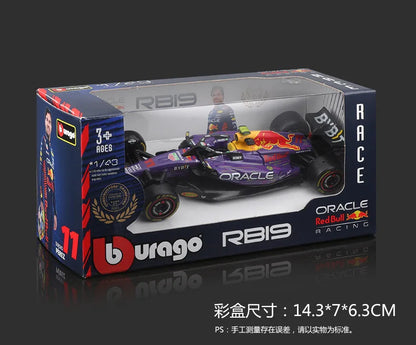Bburago 2024 1:43 Aston Martin Amr23 F1 Car #14 #18 Rb19 Las Vegas   Racing Edition