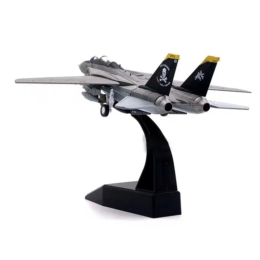 1/100 Scale Military Model Toys F14 F 14 Pirate Tomcat F-14