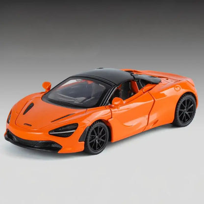 1:32 McLaren 720s Supercar Sports Alloy Diecast Model Car Sound & Light High Simulation Hobby Collection Birthday Gifts For Boy