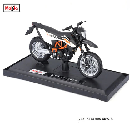 Maisto 1:18  NINJA H2R KTM RC 390 YZF-R1 Naked V4 S  YAMAHA MT-07 2018 motorcycle