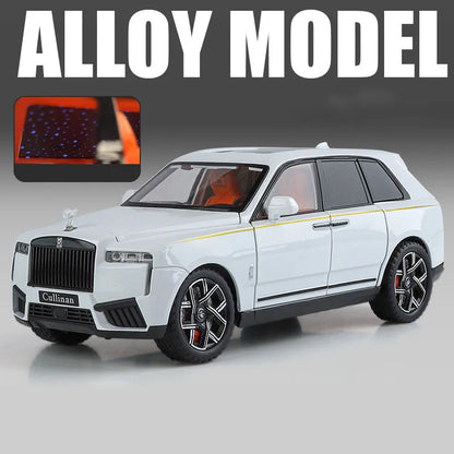1:24 Cullinan SUV Alloy Scale Car Model Diecast