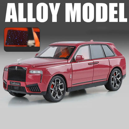 1:24 Cullinan SUV Alloy Scale Car Model Diecast