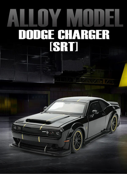 1:32 Dodge Challenger SRT Redeye Hellcat Alloy Musle Car