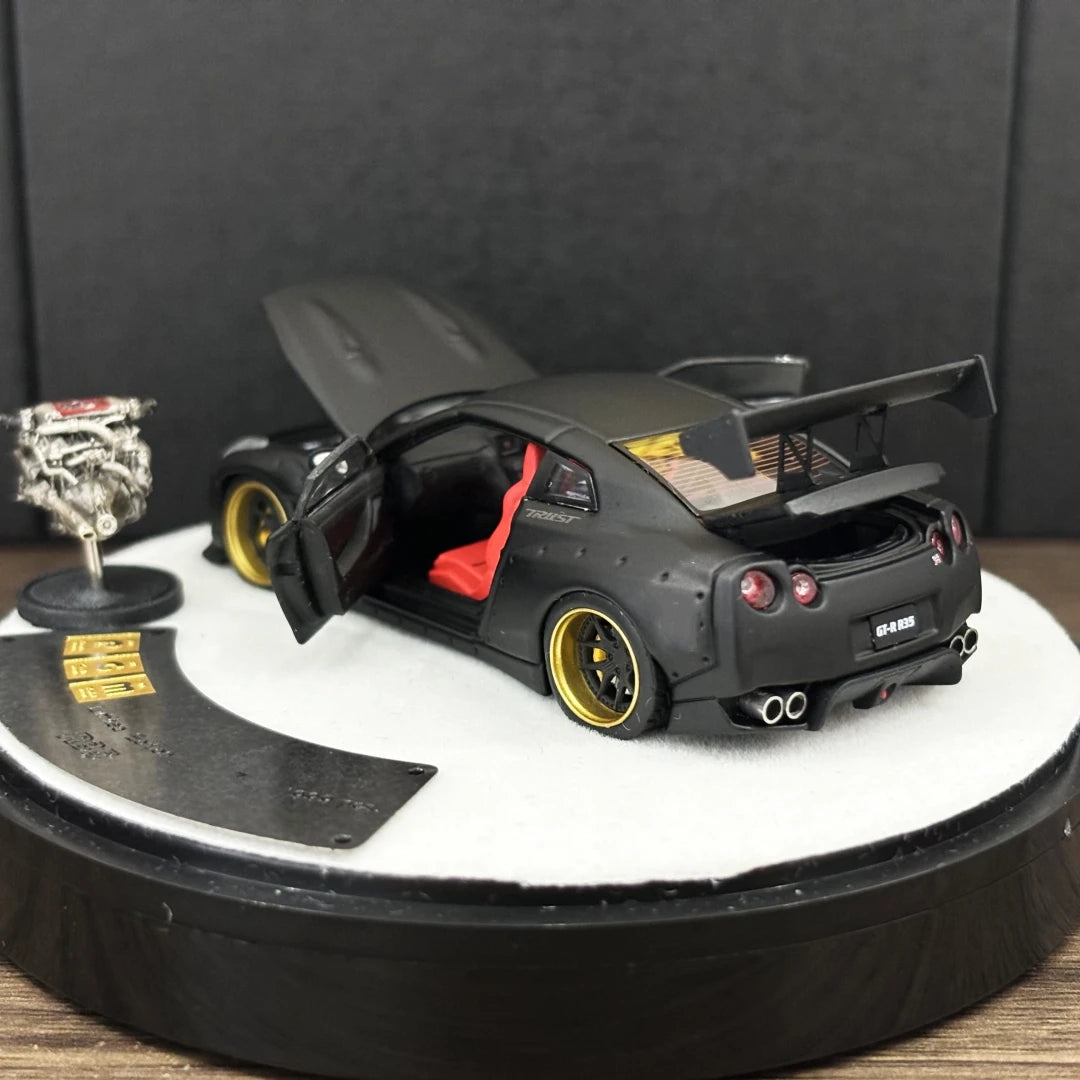 PGM 1/64 R35 Matte Black  Limited Edition