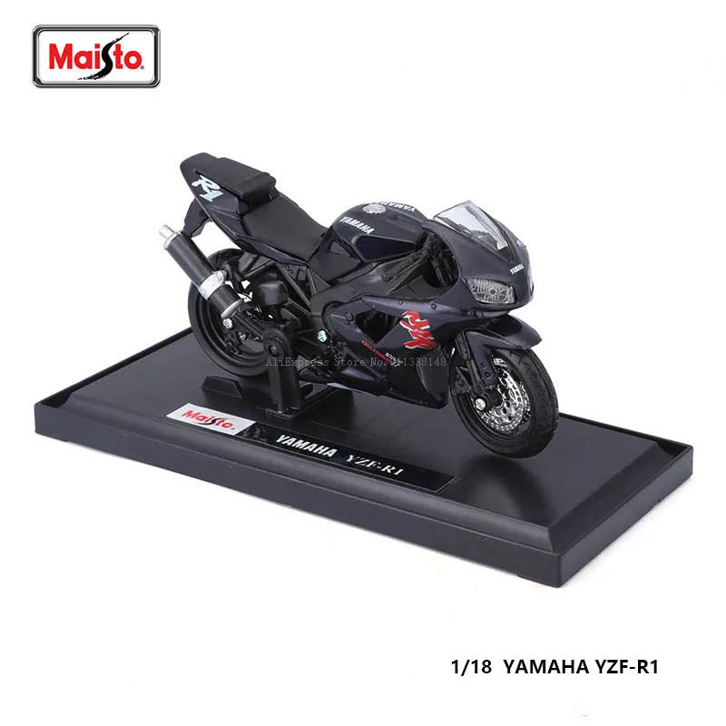 Maisto 1:18  NINJA H2R KTM RC 390 YZF-R1 Naked V4 S  YAMAHA MT-07 2018 motorcycle