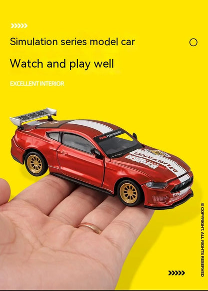 CCA DIY Customizable 1:43 Scale Ford Mustang Alloy Car Model Kit