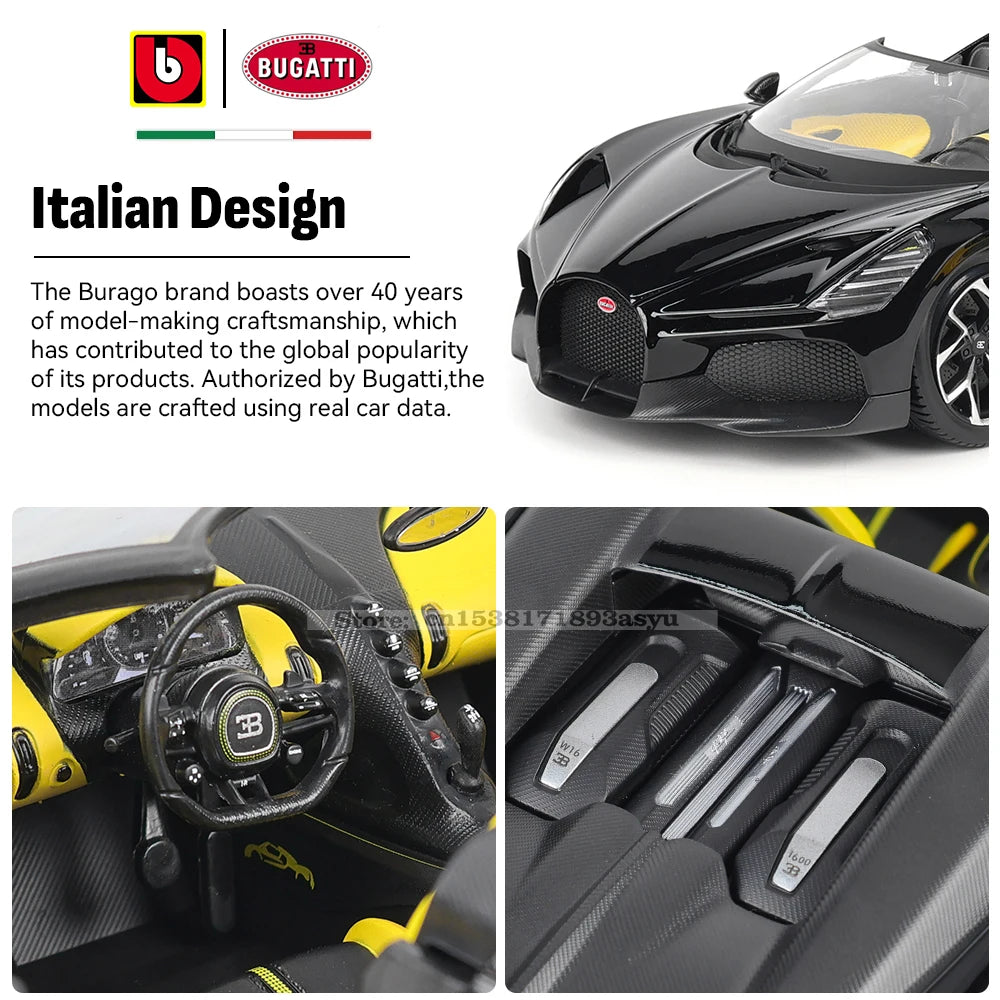 Bburago 1:18 Bugatti Mistra Bolide Divo