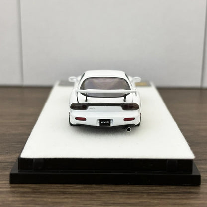 PGM 1:64 RX7 White Color Full Open Diecast Model Car