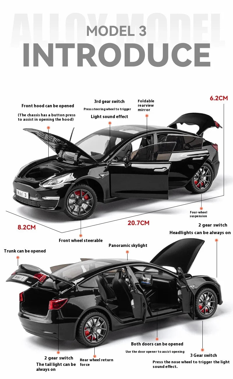 1/24 Scale Model 3 y