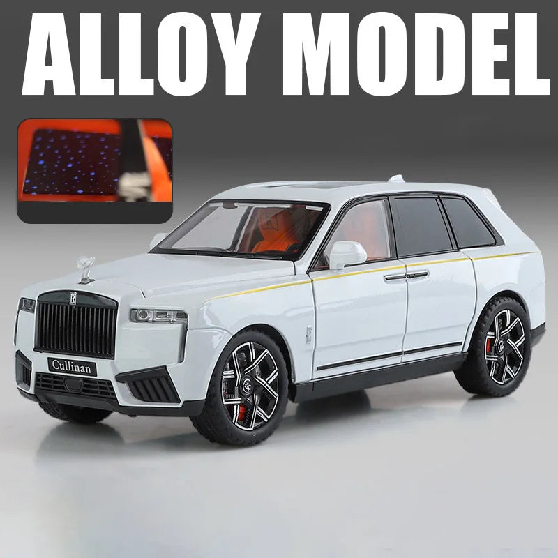 1/24 Rolls Royce Cullinan SUV Alloy Luxury Car