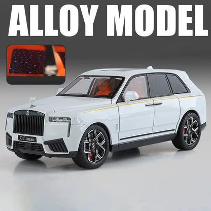1/24 Rolls Royce Cullinan SUV Alloy Luxury Car