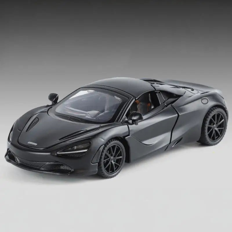1:32 McLaren 720s Supercar Sports Alloy Diecast Model Car Sound & Light High Simulation Hobby Collection Birthday Gifts For Boy