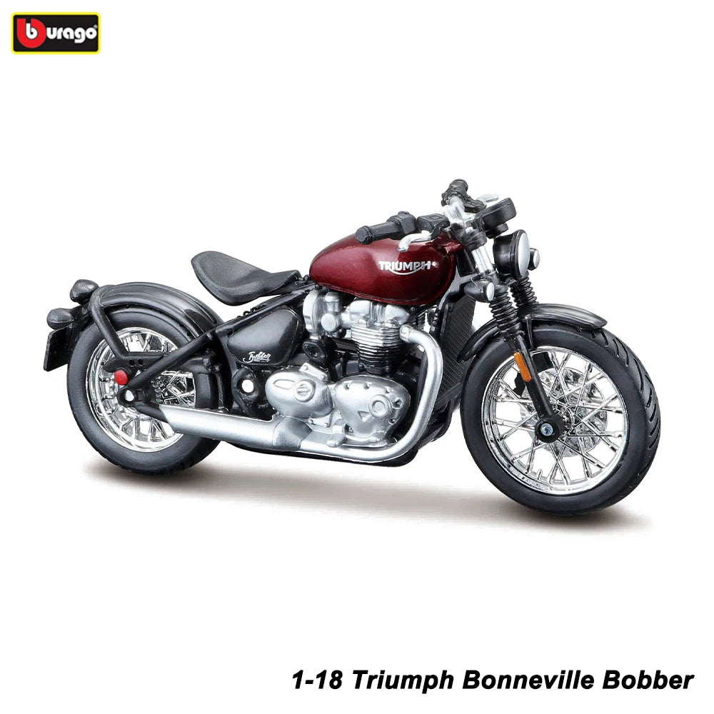 Bburago 1:18 simulation alloy motorcycle Honda Africa Twin Adventure authorized  model toy car gift collection