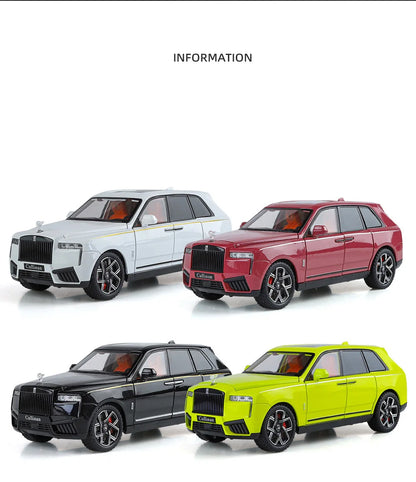 1/24 Rolls Royce Cullinan SUV Alloy Luxury Car