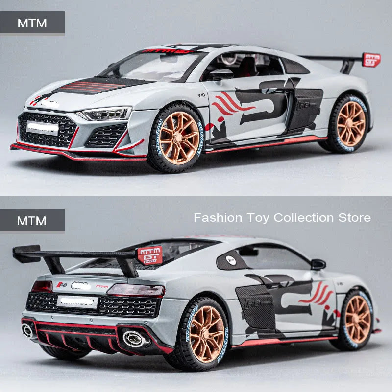 1: 24 AUID R8 Alloy Car