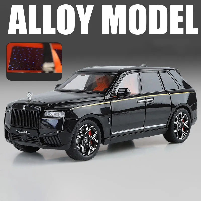 1:24 Cullinan SUV Alloy Scale Car Model Diecast