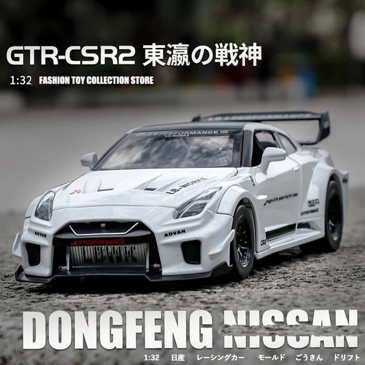 1: 32 GTR-CSR2 Fast and Furious Alloy Car Model Diecasts