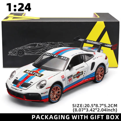 1:24 Scale Porsche 918 GT Alloy Model Car - Stunning Replica for Auto Collectors - Precise Detailing, High-Quality Material