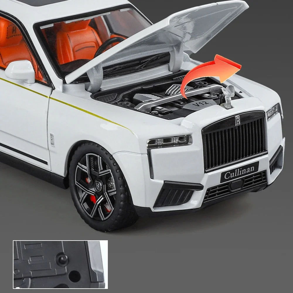 1:24 Cullinan SUV Alloy Scale Car Model Diecast